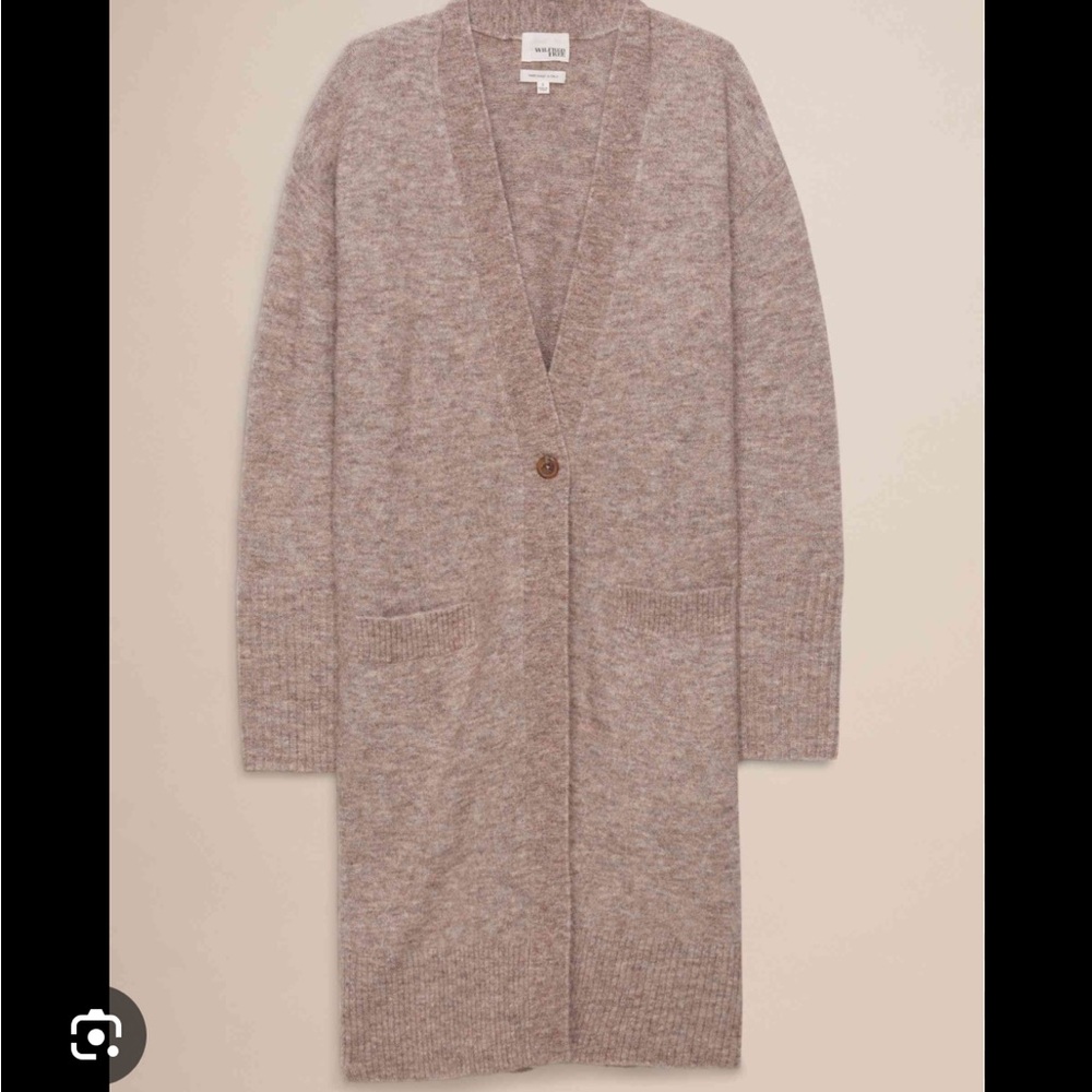 Wilfred Free Wool Single Button Cardigan